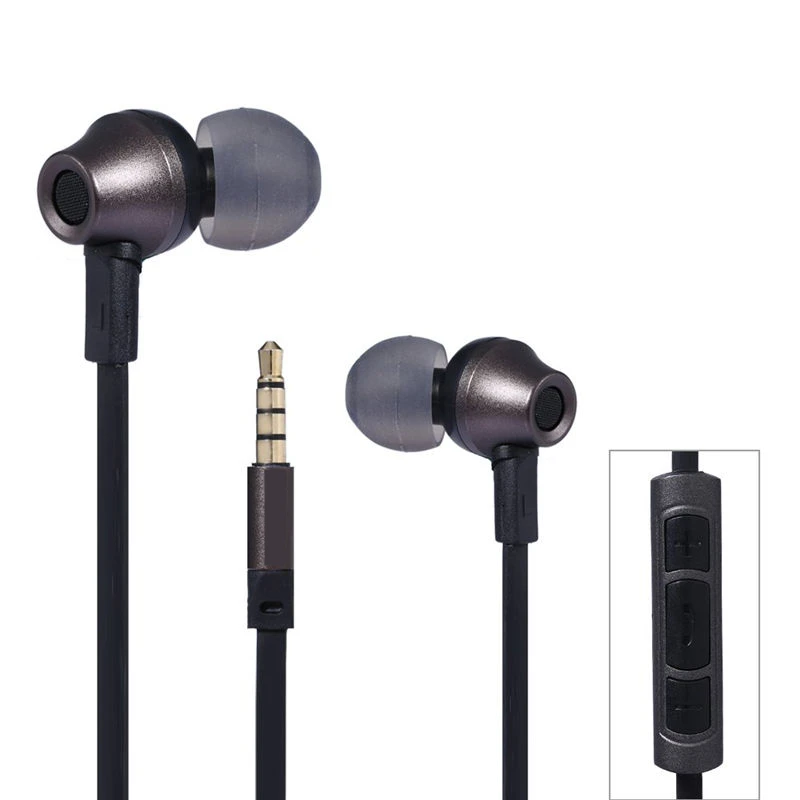 CHICLITS проводные наушники RM 610D металлический корпус 3 5 мм шумоизоляция HiFi стерео