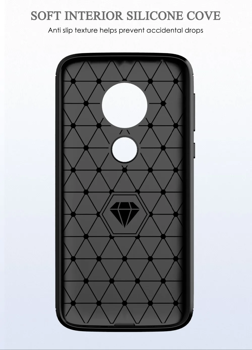 Мешок мобильного телефона антидетонационных чехол для Motorola MOTO c E4 E5 G6 G7 один X2