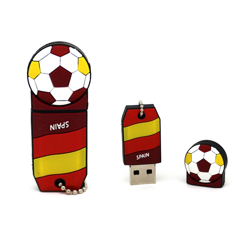USB флеш накопитель для футбольной команды супер подарок футбольных болельщиков