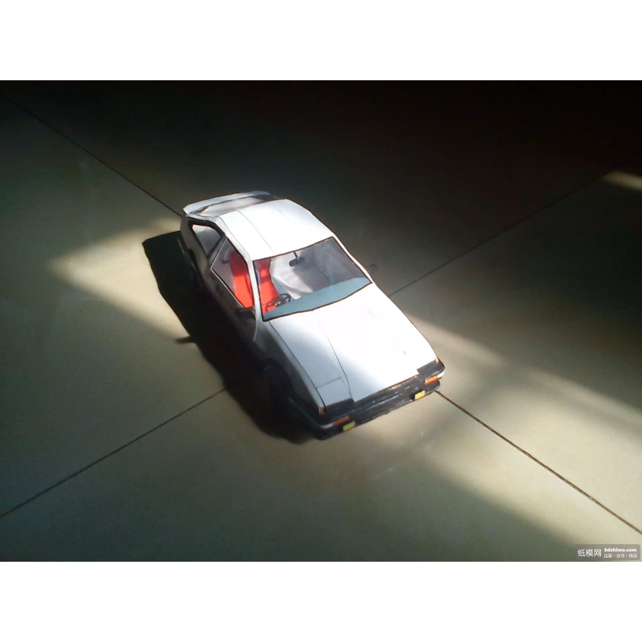 Бумажная модель для сборки пазлов AE86 в масштабе 1:20|Наборы моделей| |