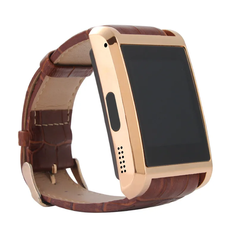 2016 Новый F8 Smartwatch Bluetooth Смарт часы Мужчины Смотреть Кожа Наручные Часы Мобильный