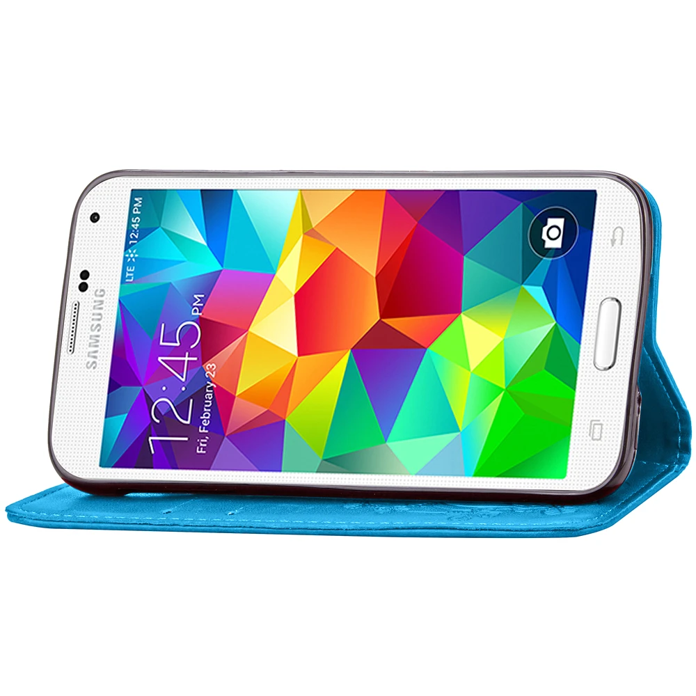 Для Samsung Galaxy J5 J1 J2 J3 A3 A5 A7 2016 2017 Prime большое ядро Цветочный принт чехол портмоне из