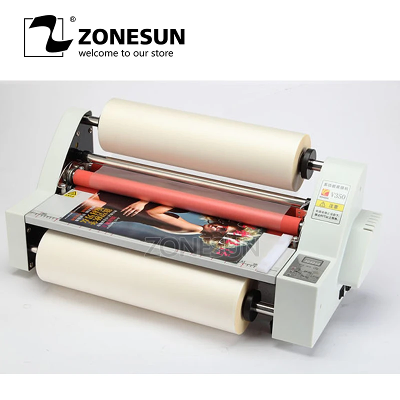 ZONESUN новейший 220V высокоскоростной 13 &quotтермальный Горячий ламинатор|Кухонные