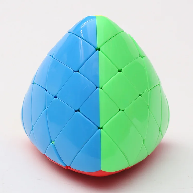 QiYi Mastermorphix 5x5 рисовая пельмень без наклеек волшебный куб-головоломка, игрушка, красочный разноцветный специальный высоко сложный 5x5x5 куб
