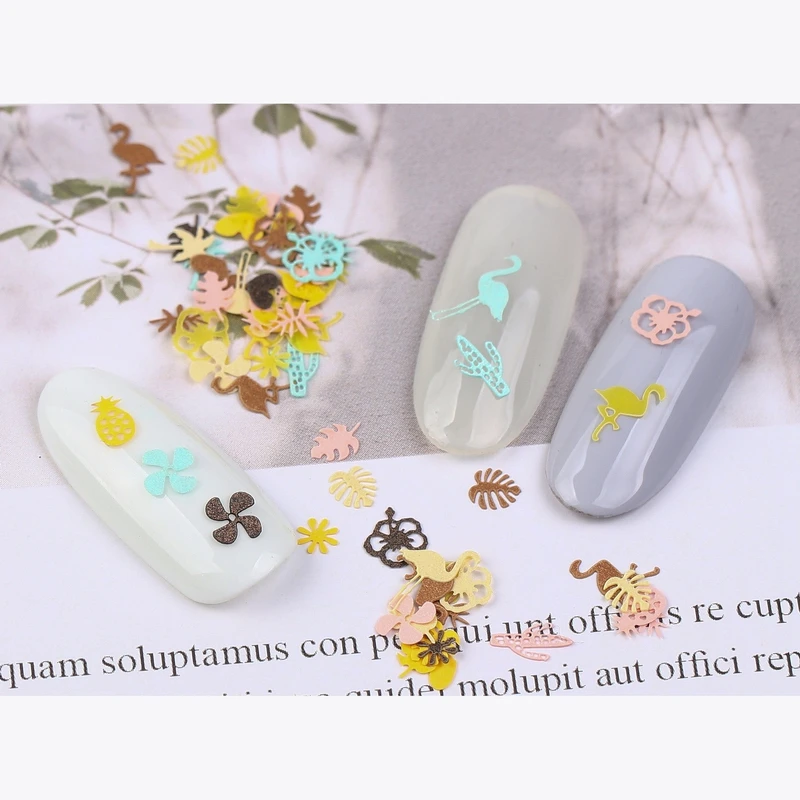 Беззеркальные украшения для нейл-арта блестящие бумажные наклейки аксессуары