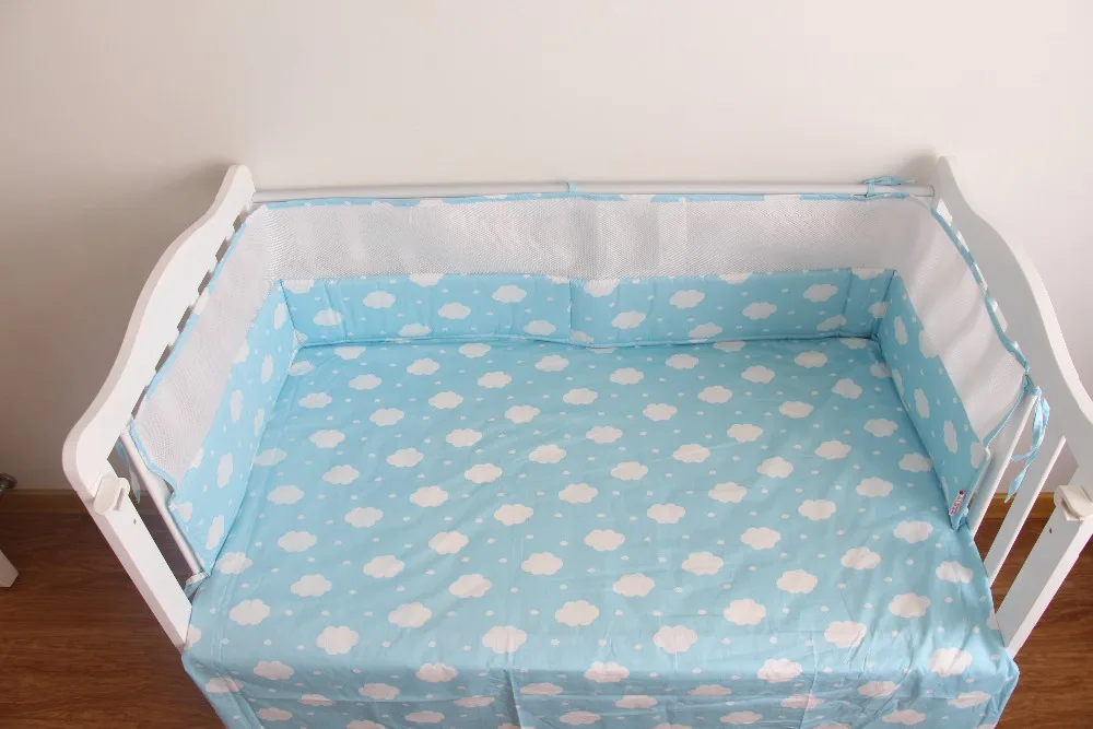 Обувь с дышащей сеткой кроватки Бамперы для автомобиля Пеленальные