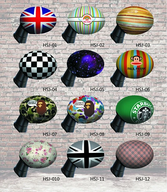 12Design!HD MINI Cooper mirrors sticker Smart car rear view cover decal PVC flag Car modification Vinyl film Clubman styling |