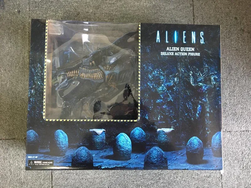 NECA Alien queen Deluxe фигурка 1" 38 см - Цвет: Black with box