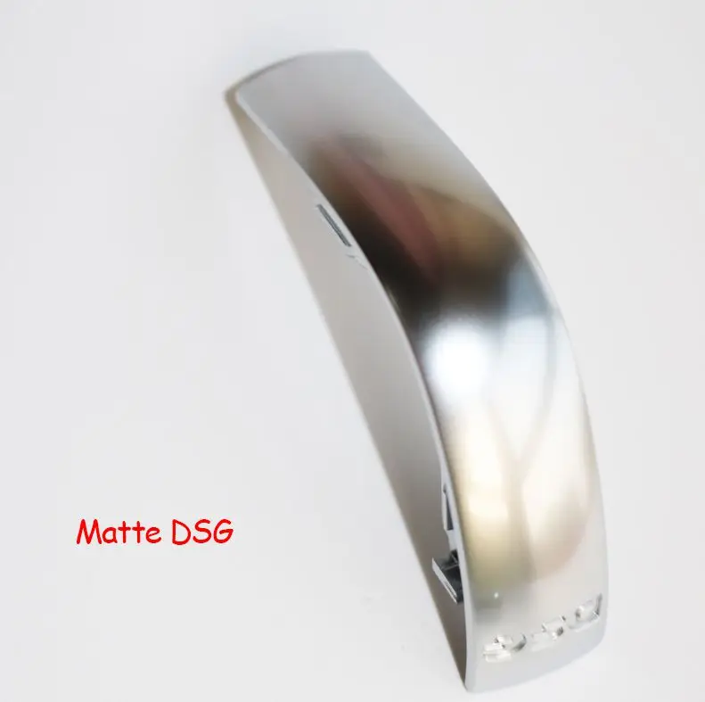 Matte DAZOO матовая и блестящая DSG зубчатая головка аксессуары для гандбола зубчатая Ручка Крепление DSG ломтик для VW Passat CC Seat Leon Golf MK6 - Название цвета: Matte