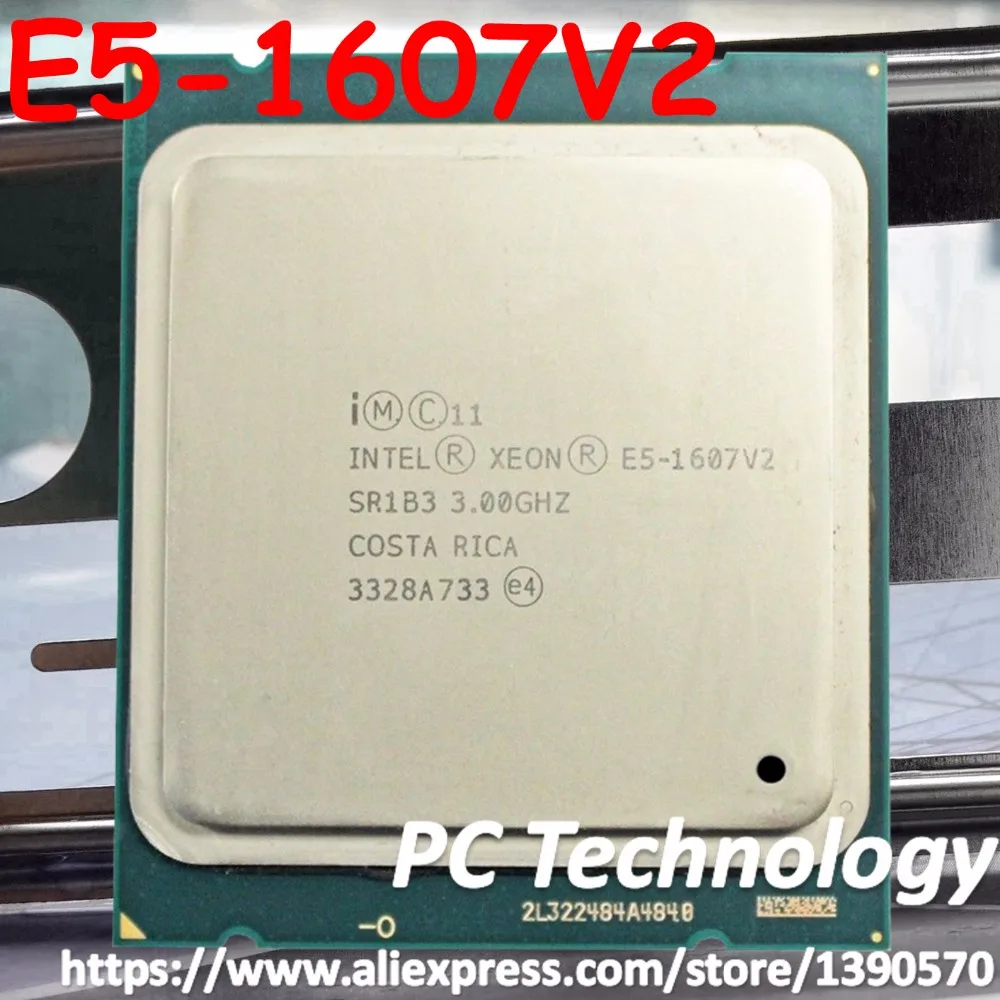 Оригинальный процессор Intel ЦП Xeon, ЦП SR1B3, 3,00 ГГц, 4 ядра, 15 м, LGA2011, E5 1607V2, E5 1607, V2, процессор, E5-1607V2, V2, бесплатная доставка