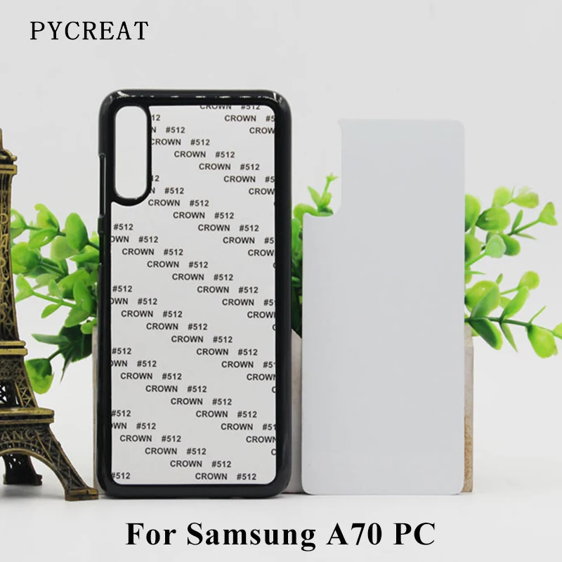 Чехол 2D из поликарбоната для Samsung Galaxy A10 A20 A40 A50 A70 жесткий пластиковый чехол с
