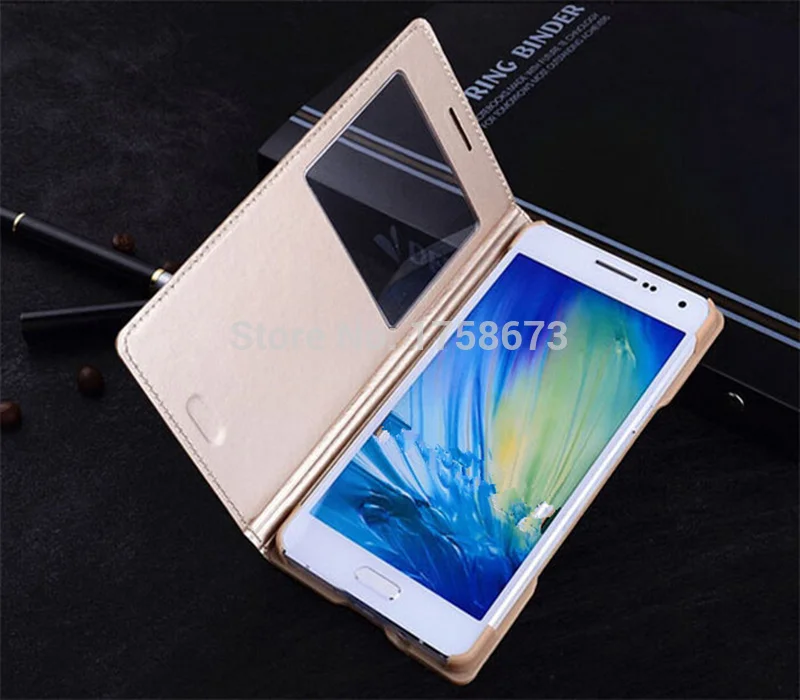 Кожаный чехол книжка с функцией автоматического сна для samsung galaxy A5|cover for galaxy|for