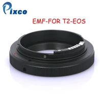 pixco emf af confirm mount adapter ring suit for t 2 t2 t lens to for canon eos ef camera