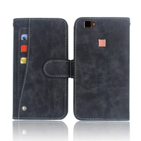 hot elephone m3 case high quality flip leather phone bag cover case for elephone m3 with front slide card slot