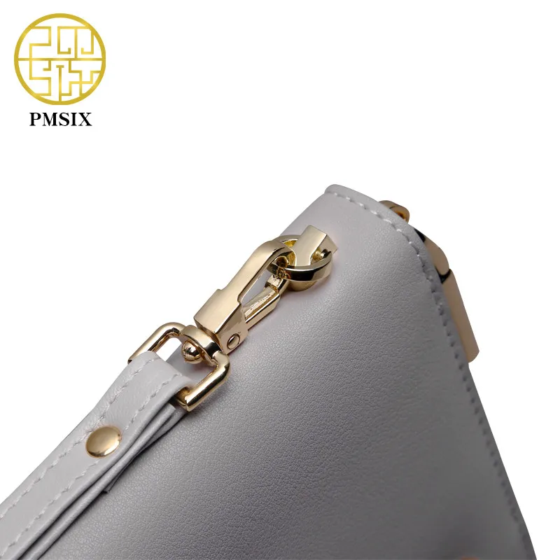 Длинный кожаный кошелек Pmsix Женский сумка для карт монет Сумка с цветочным