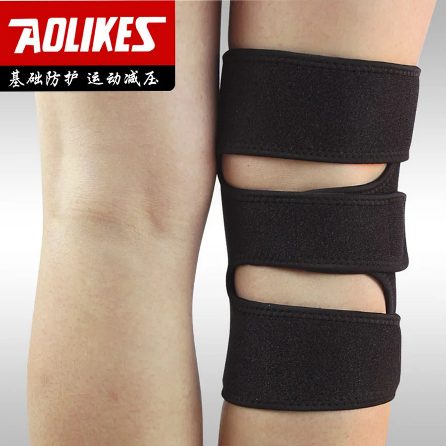 1 шт. наколенники Kneepad дышащий Баскетбол стяжке боли волейбол колена защитника