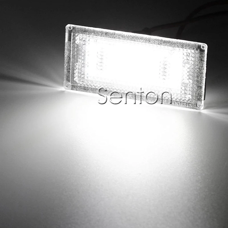 1 пара Автомобильный светодиодный номерной знак светильник дневные ходовые огни