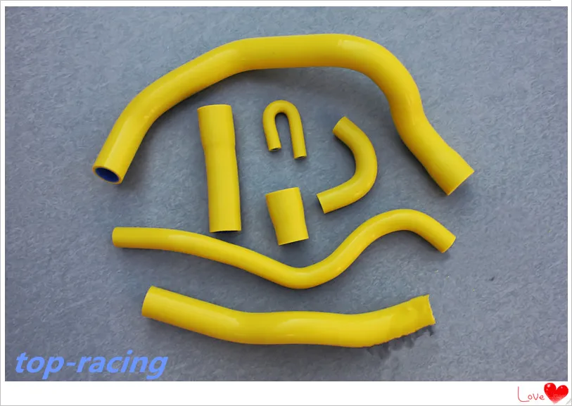 Желтый/синий/белый 7 шт. усиленный силиконовый радиатор охлаждающий шланг для Yamaha