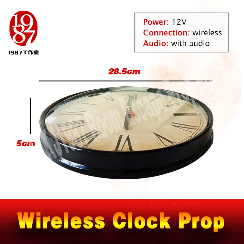 Номер escape clock prop JXKJ1987 беспроводные Часы Установите нужное время чтобы