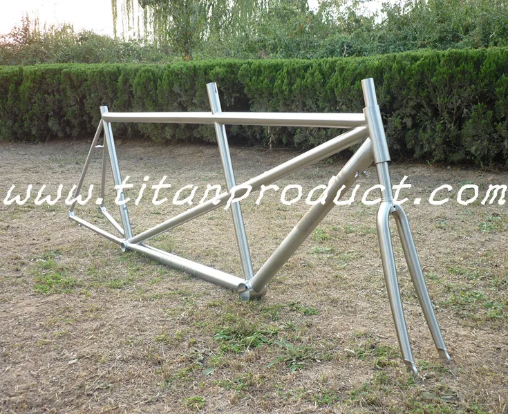 Gr.9 бесшовная труба Ti Road Tandem велосипедная Рама | Спорт и развлечения