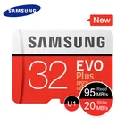Карта памяти SAMSUNG Micro SD, 32 ГБ, 64 ГБ, 128 ГБ, 256 ГБ, 512 ГБ, SDHC, SDXC, EVO +, класс 10, C10, UHS, TF карты Trans Micro до 95 Мбс, новинка