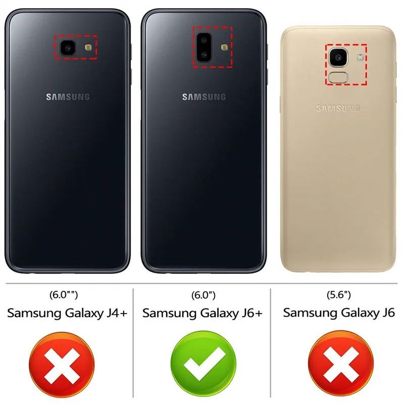 Для Samsung Galaxy J6 Plus Чехол J6Plus чехол Мягкая силиконовая задняя крышка для J610F J610 SM-J610F |