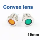 Светодиодный металлический индикатор светильник 22 мм круглые на плоской подошве сигнальная лампочка 3V 6 в, 12 В, 24 В постоянного тока, 220 V винт подсветки Красного большого зум-объектива 22ZSD. PY. DM. L