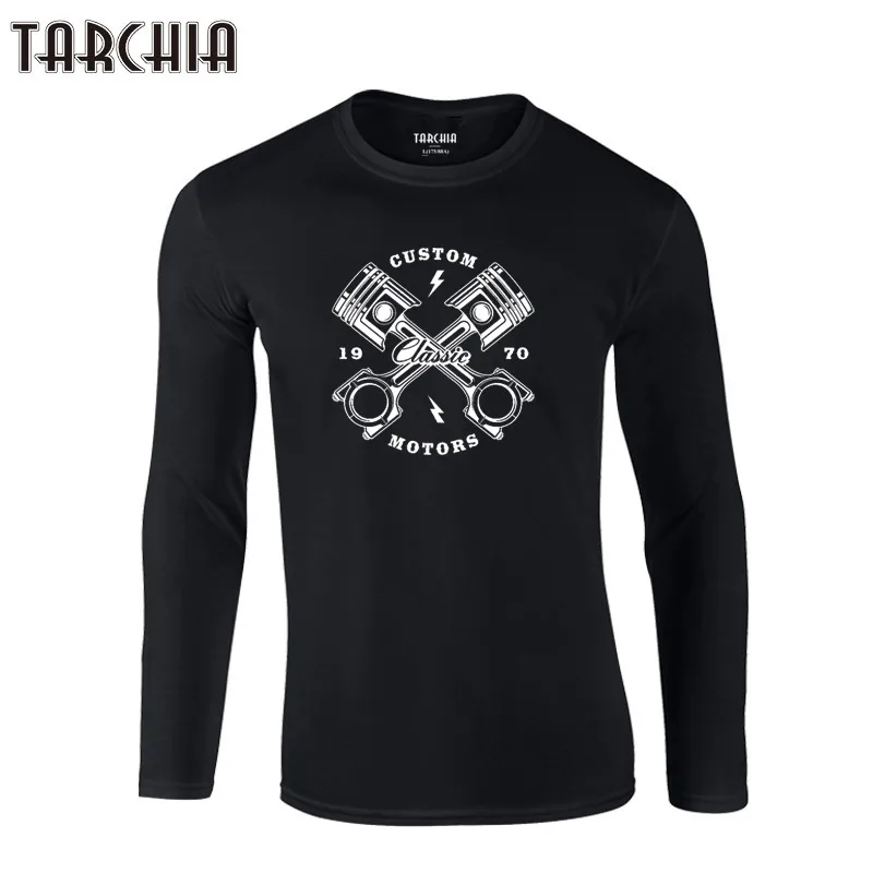 Новинка 2021 футболки TARCHIA брендовая одежда мужская футболка трендовая облегающая