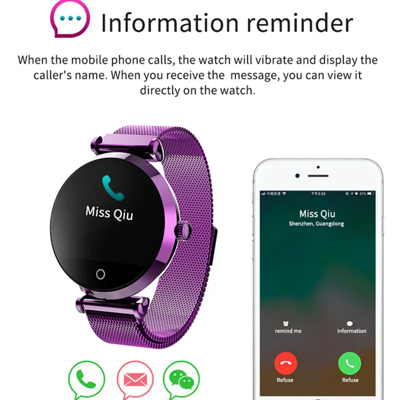 Умные часы R6 нового образца 2019 года IP67 для женщин с браслетом, спортивным фитнес-трекером, мониторингом сердечного ритма и артериального давления, Bluetooth PK B80 on.