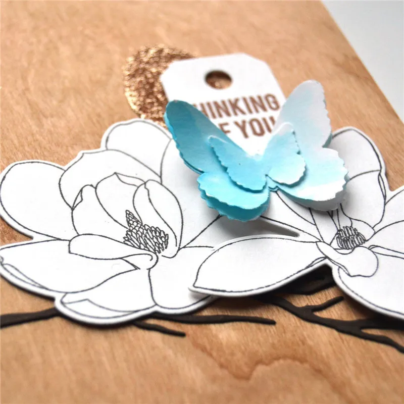 GJCrafts птицы фольга резки штампы Новый 2019 для изготовление скрапбукинга альбом