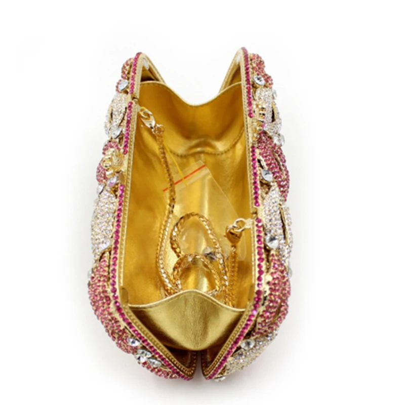 

Evening Clutch Crystal Green Bags For Women 2018 Crystal Purses Luxury Fashion Women's Rhinestone Clutches Purse Ladies Handbags