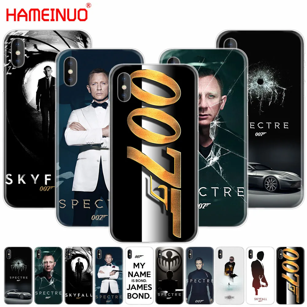 Чехол для мобильного телефона HAMEINUO 007 Spectre James Bond Skyfall iphone X 8 7 6 4 4S 5 5S SE 5c 6s