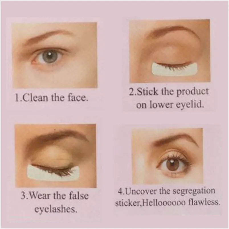 Накладки под глаза для наращивания ресниц накладки улучшение ресниц|for lashes|eyelash