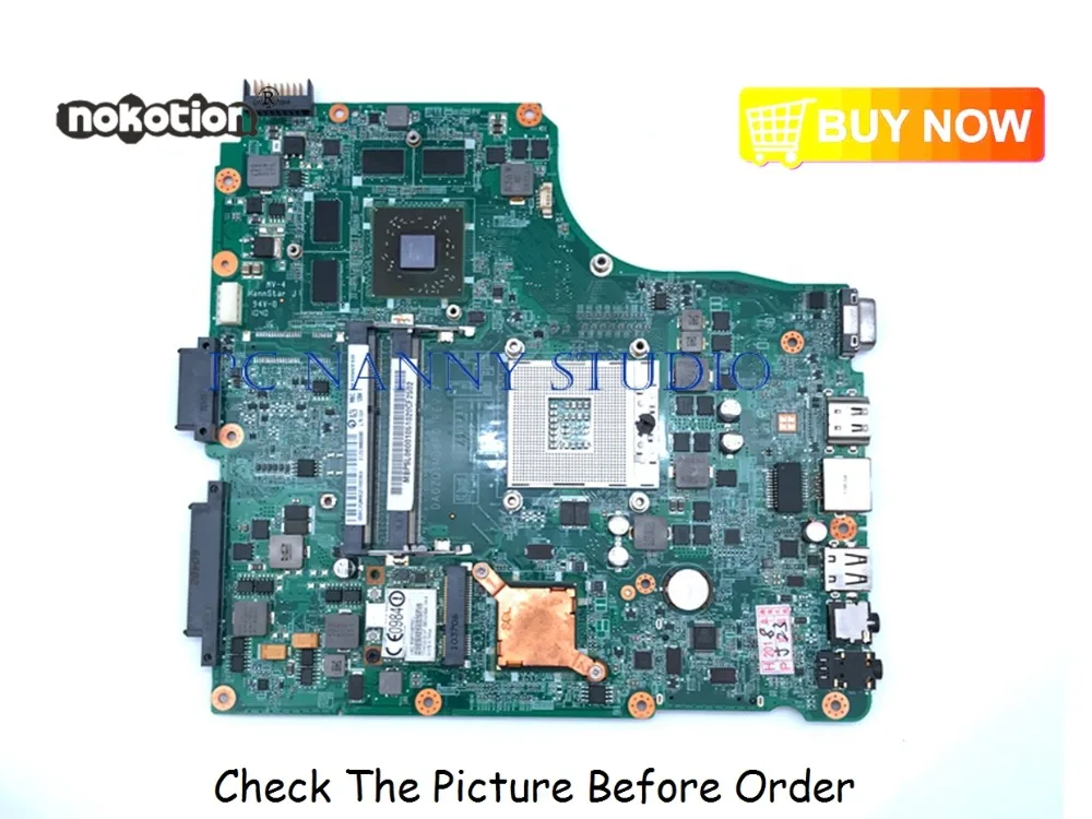 

PCNANNY MBPSL06001 for ACER Aspire 4745 4745G laptop motherboard DA0ZQ1MB8D0 HM55 DDR3 notebook mainboard tested