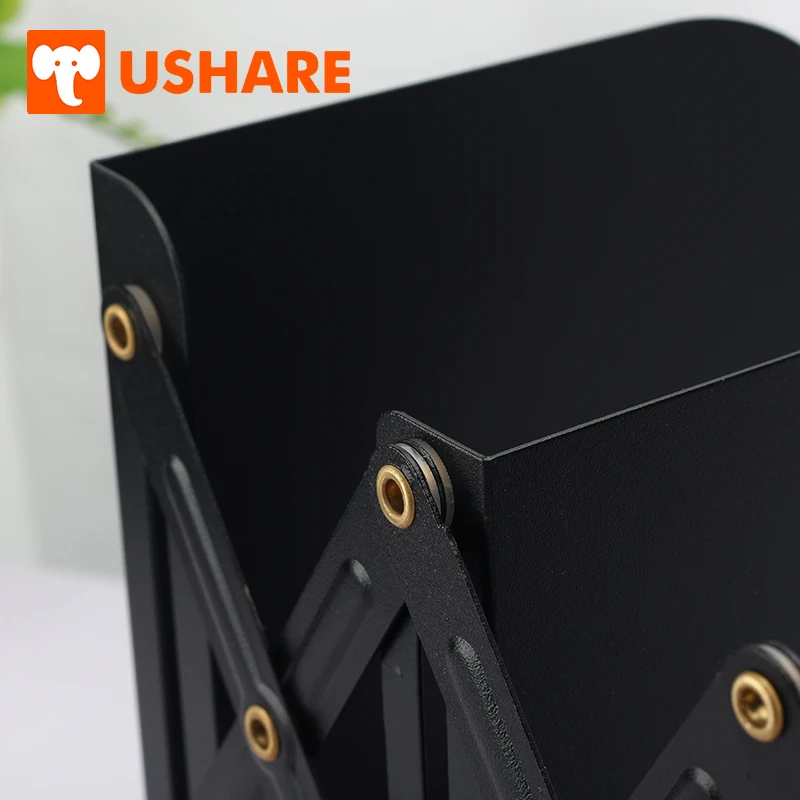 USHARE Креативный дизайн Kungfu книжные концы для полок Выдвижная металлическая