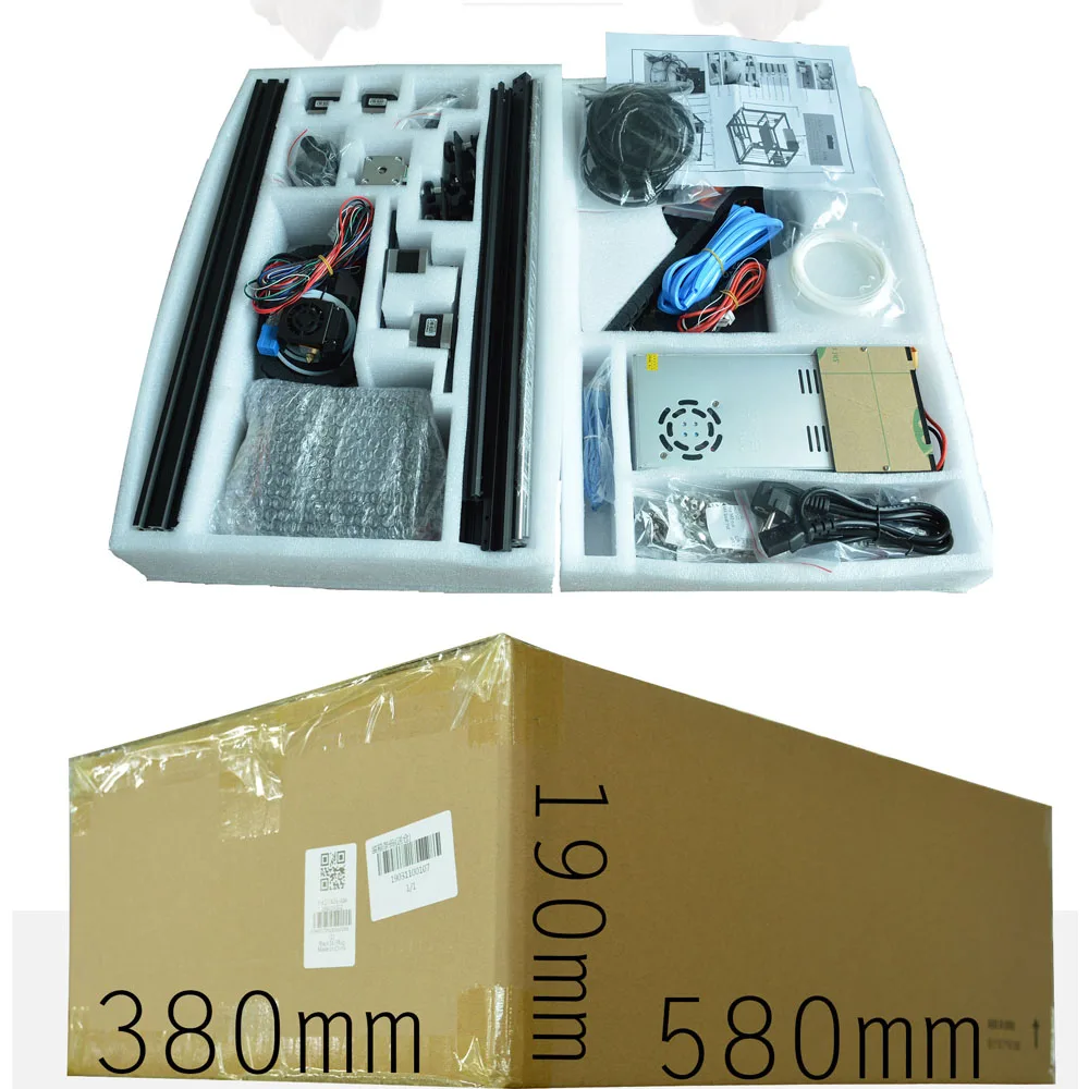 Tronxy X5SA 3d принтер DIY комплект с тепловым сенсорным экраном Поддержка автоматического выравнивания Печать накаливания