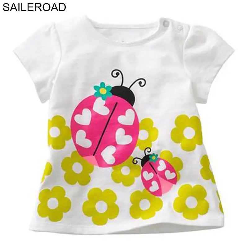 SAILEROAD 1 7Years Мультфильм Животных Божья Коровка Малыша Новорожденных Девочек