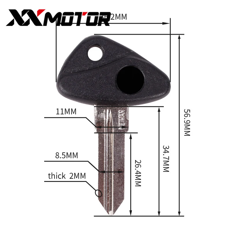 Мотоцикл пустой ключ Uncut мото ключи для BMW R850R K1200R K1200GT R1150GS R1200IND R1150RT R1100GS |