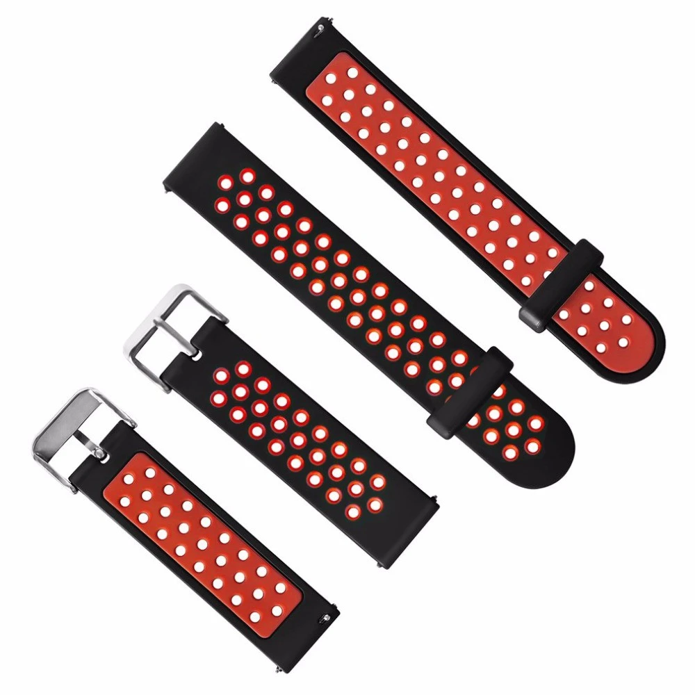 Цветной мягкий сменный силиконовый ремень для Garmin vivoactive3 vivomove HR смарт-браслет для Garmin Forerunner 645 музыка