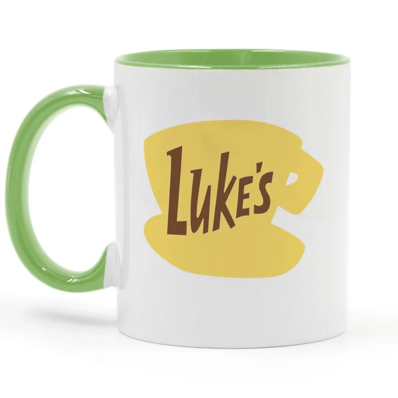 Gilmore девушки Luke's Diner Кружка Кофе Молоко керамика творческий DIY подарки Домашний декор кружки 11 унций C131