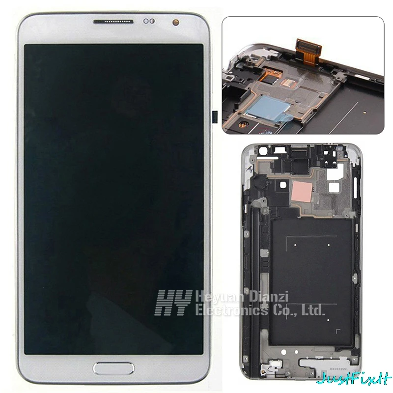 Для Samsung Galaxy Note 3 Neo Mini Lite N7505 экран дисплей сенсорный дигитайзер с рамкой Замена
