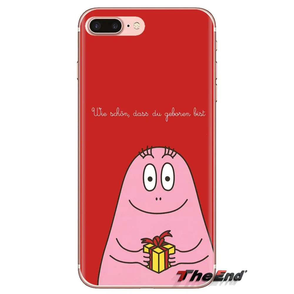For Oneplus 3T 5T 6T Nokia 2 3 5 6 8 9 230 3310 2.1 3.1 5.1 7 Plus 2017 2018 Les Barbapapa Barbamama Pink Smile Phone Shell Case |