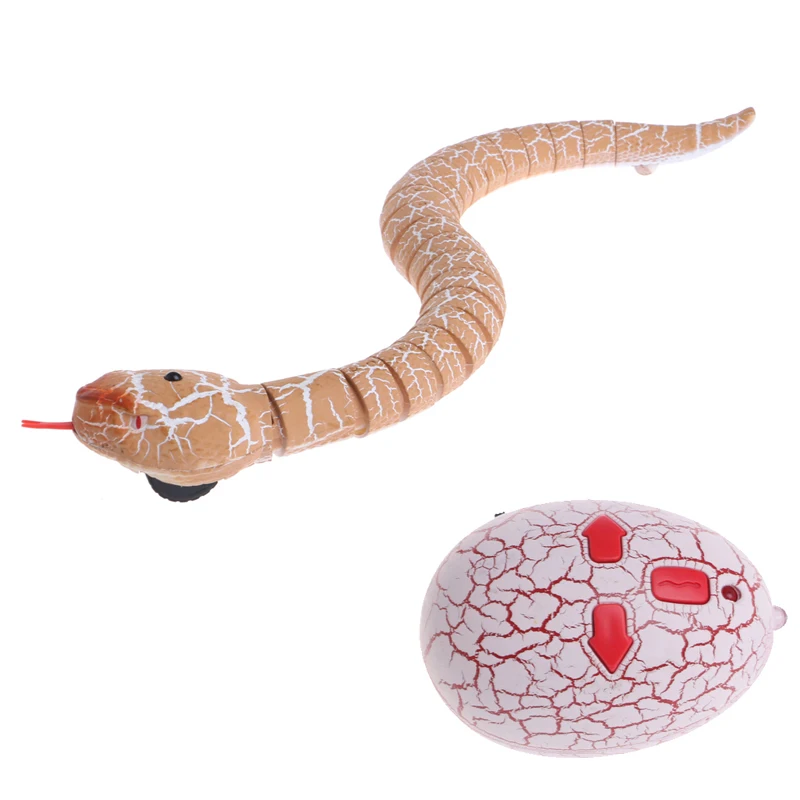 

2018 Novelty Remote Control Snake Rattlesnake Animal Trick Terrifying Mischief Toy