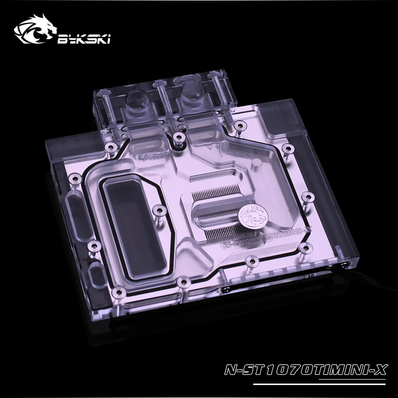 

Bykski Watercooling GPU Block For ZOTAC GeForce GTX1070TI 8GB MINI Watercooler,Sync Motherboard 12v 4pin /5V 3pin,N-ST1070TIMINI