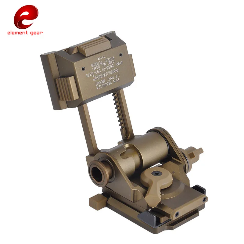 Набор для быстрого крепления шлема Element Paintball Airsoft L4G24 CNC NVG PVS15/18 алюминиевая рамка