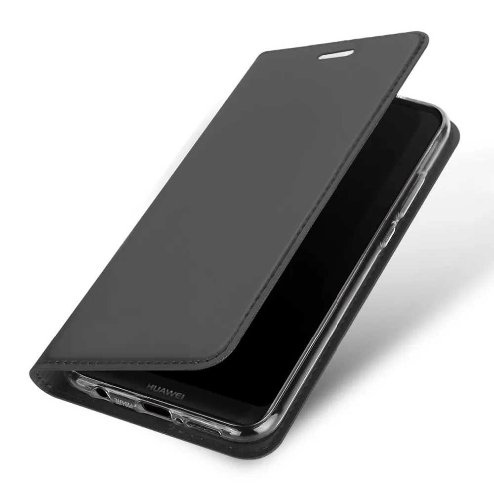 DUX DUCIS кожаный флип чехол для huawei P20 lite кошелек Capas Книга телефона | Мобильные