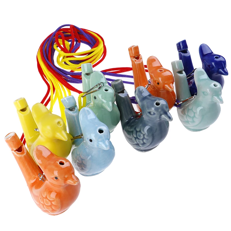 Керамический водяной свисток-птица музыкальная игрушка для детей раннее