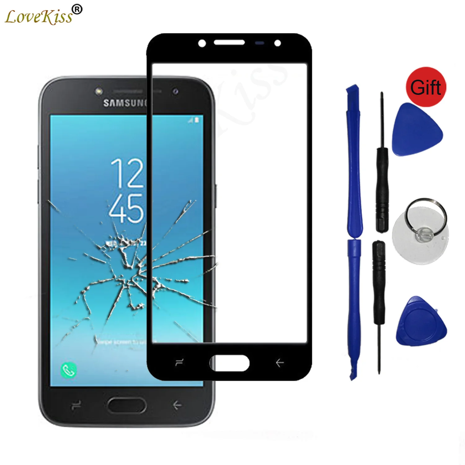 Передняя панель J2 Pro 2018 для Samsung Galaxy J2Pro J250 J250F сенсорный экран ЖК-дисплей