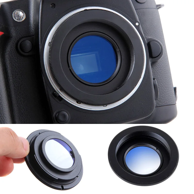 Адаптер кольца объектива для M42 на адаптер крепления Nikon со стеклом Infinity Focus D60