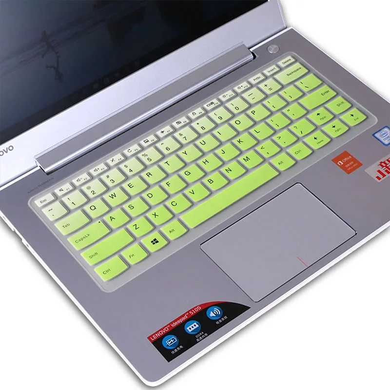 Для lenovo Ideapad 310 S 310 510 V310-14 Йога 710 V310-14IKB 310S-14 14 дюймов силиконовая защитная накладка для клавиатуры кожного покрова